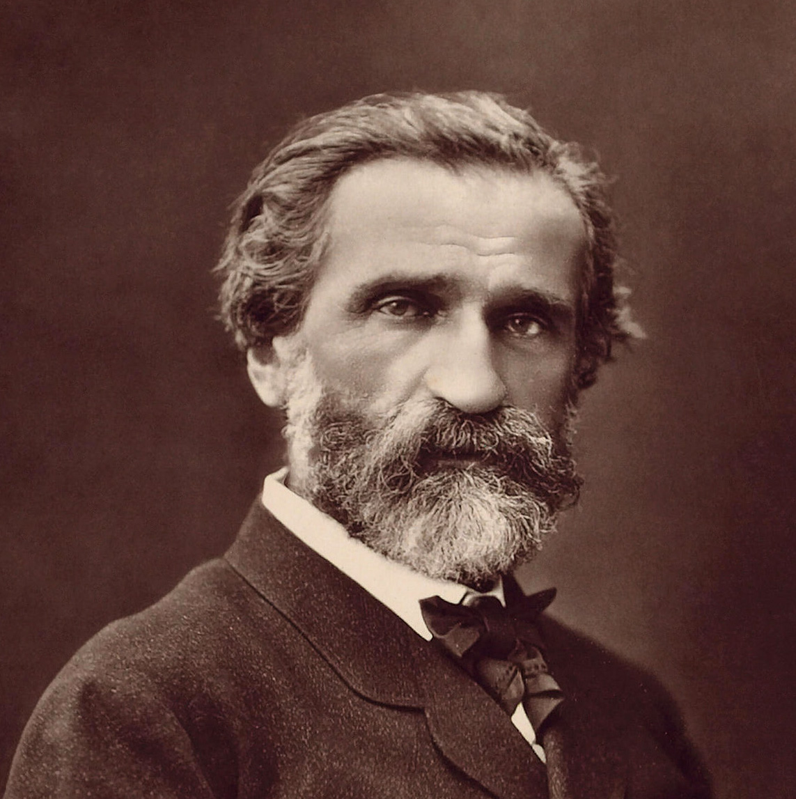 Giuseppe Verdi par Ferdinand Mulnier (1870)