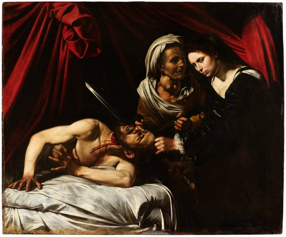 Judith décapitant Holopherne, tableau du Caravage découvert par Me Labarbe © Éric Turquin