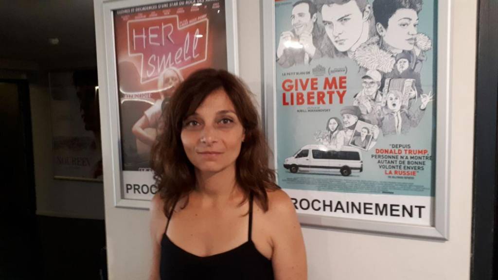 Marie-Stéphan, projectionniste au Cinéma ABC © Cinéma ABC