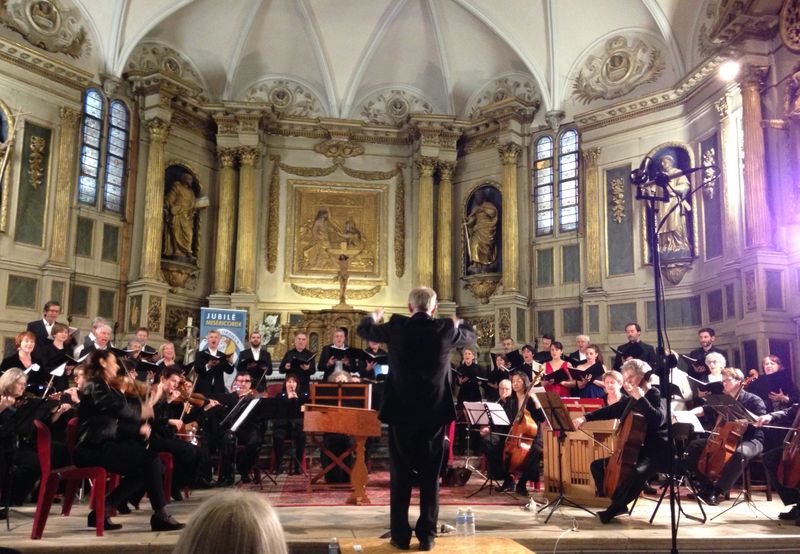Le Groupe Vocal Renaissance de Toulouse, dirigé par Luc Michelet - Photo Classictoulouse -