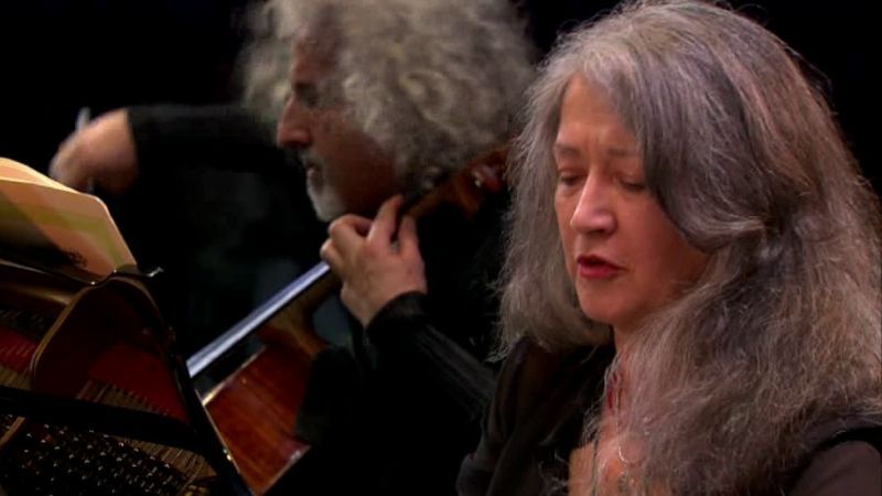 Martha Argerich et Mischa Maisky
