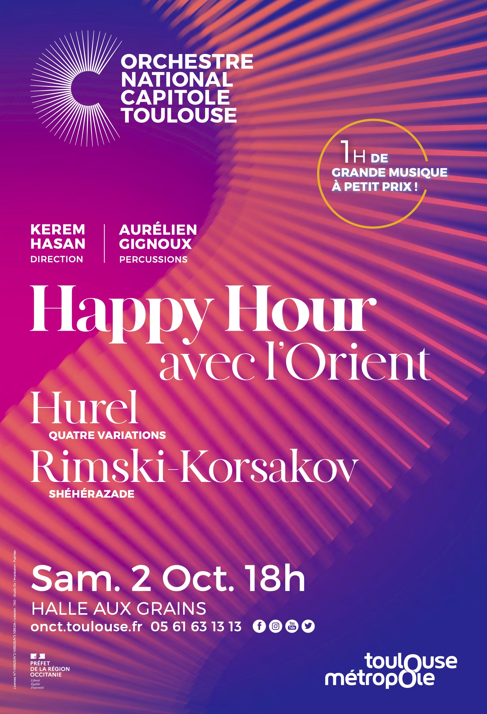 Orchestre Du Capitole Happy Hour 2 Octobre 2021