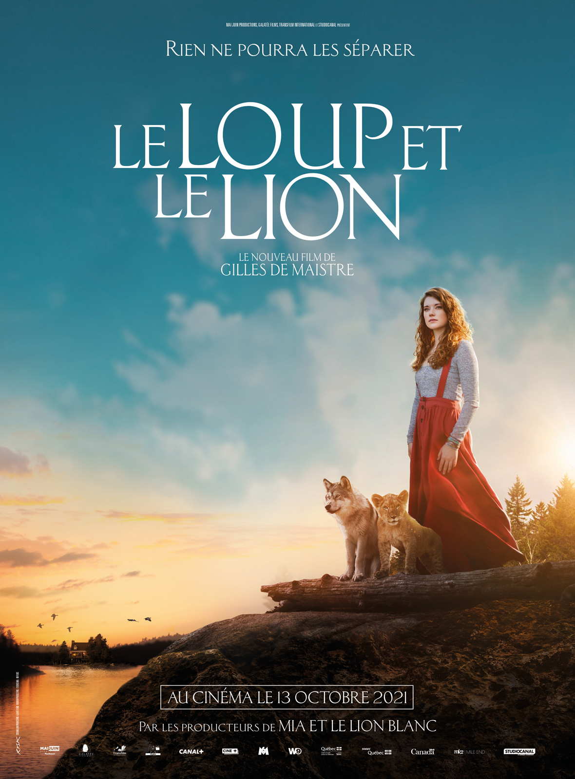 Affiche Le Loup Et Le Lion