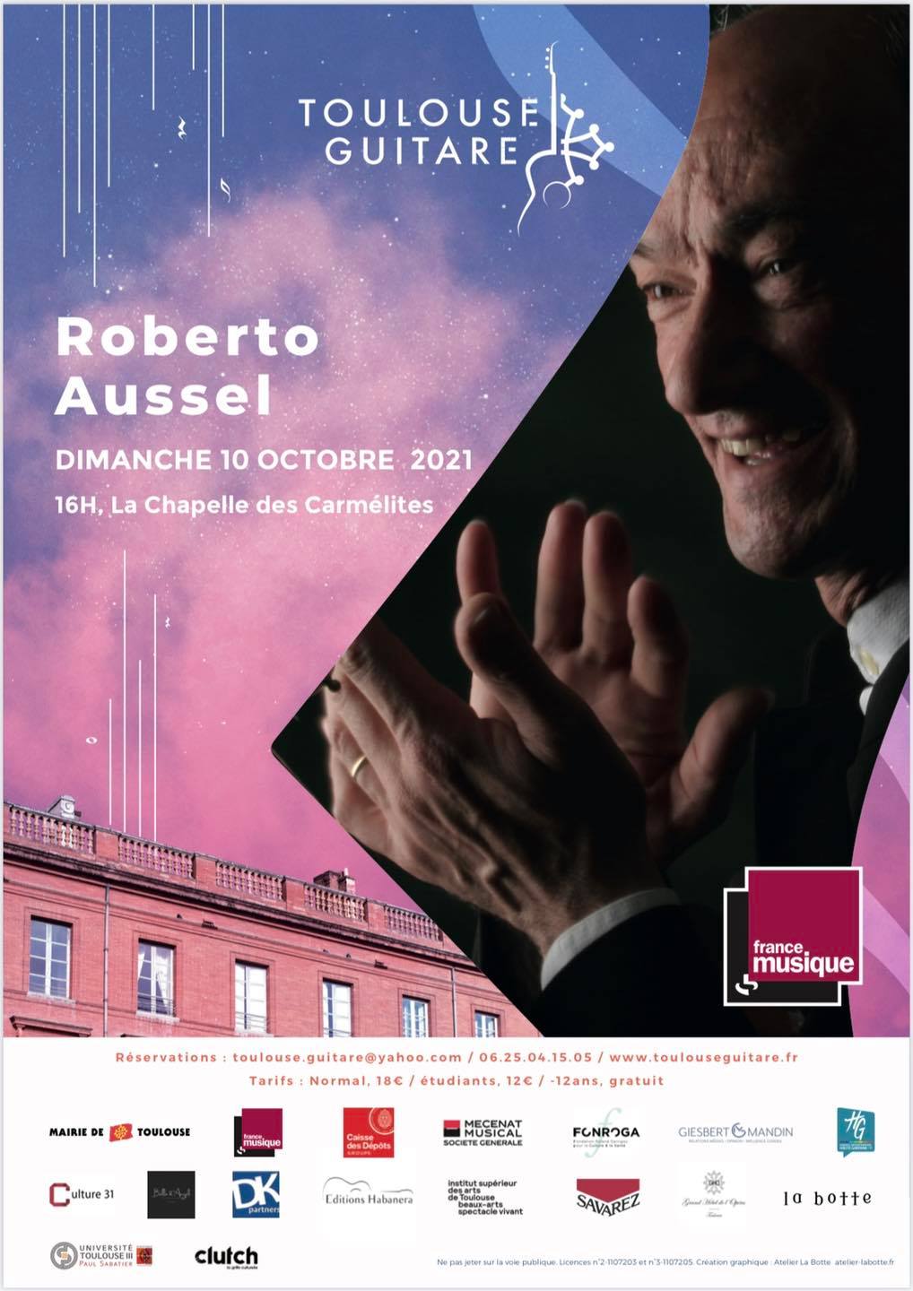 Roberto Aussel Toulouse Guitare