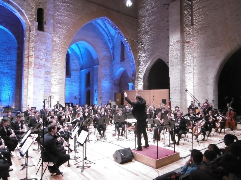 Le Toulouse Wind Orchestra lors d'un précédent concert en 2018 - Photo Classictoulouse -