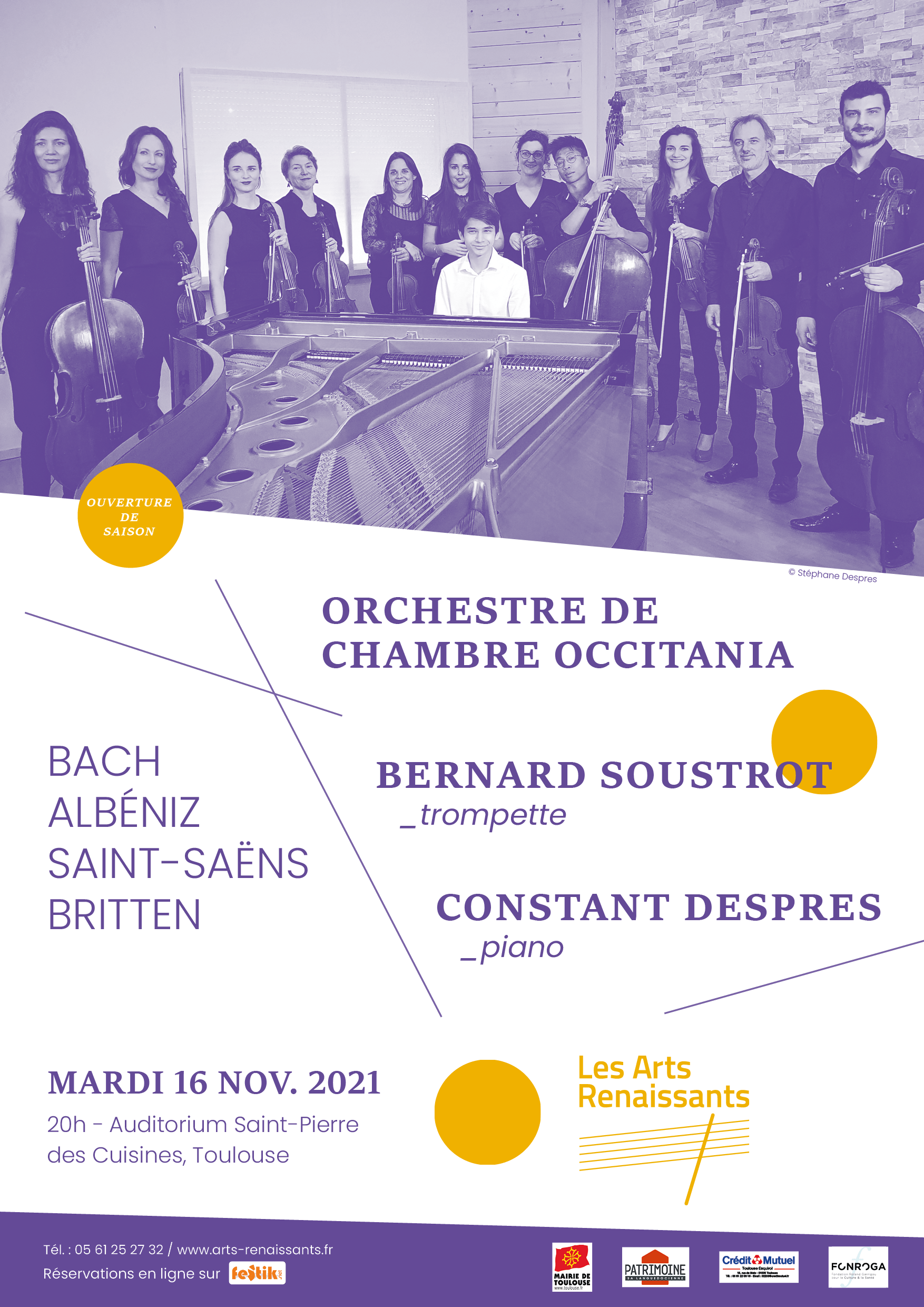Les Arts Renaissants Orchestre De Chambre Occitania