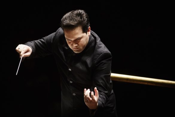 Conductor Robert Trevino Lead Santa Cecilia Orchestra