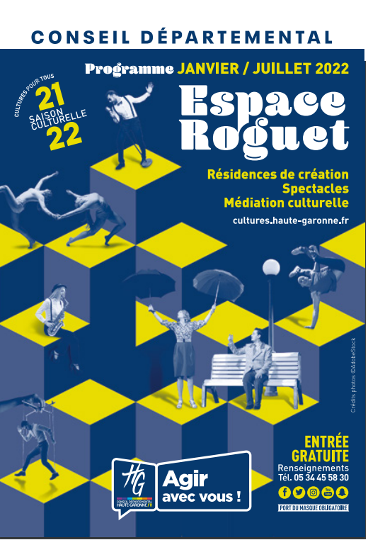 Affiche Espace Roguet Programmation 2022