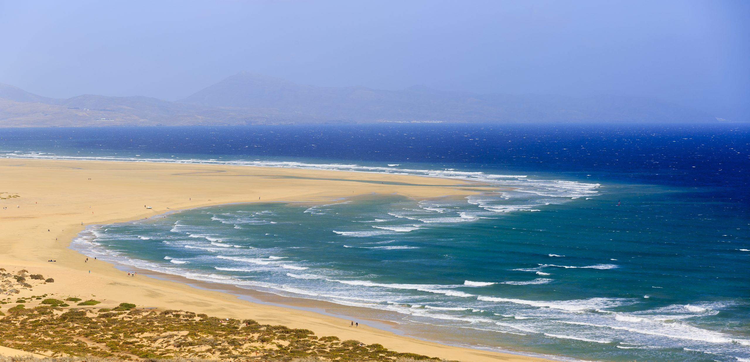 Sotavento Beach In Fuerteventura, Canary Islands, Spain