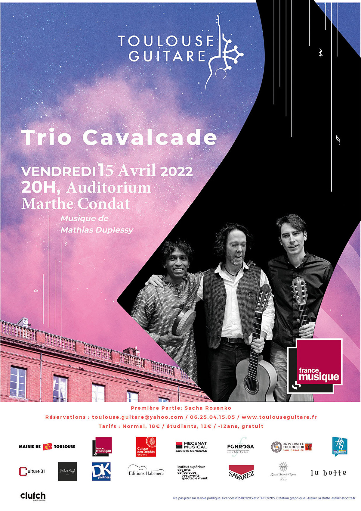 Trio Cavalcade Avril 2022