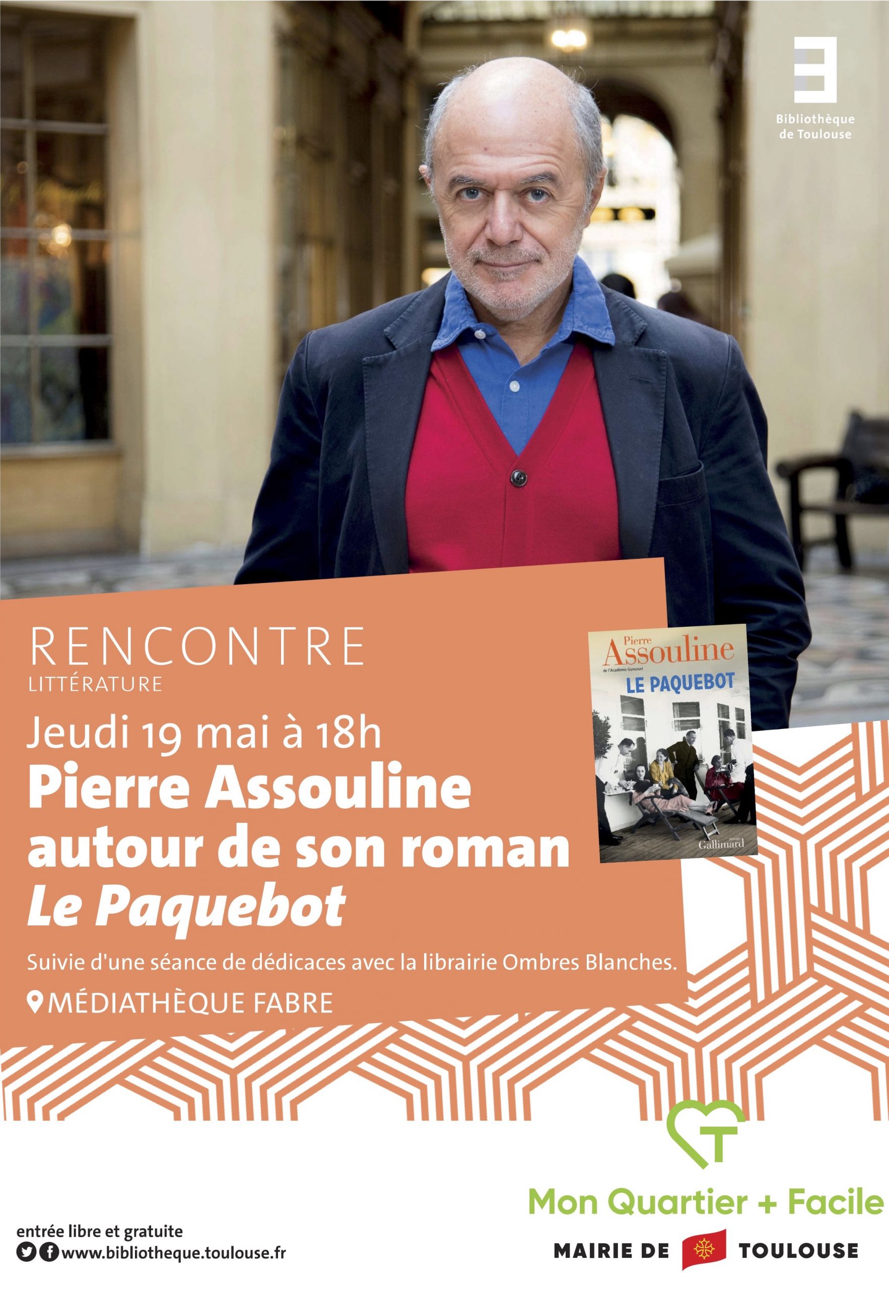 AFFICHE Pierre Assouline