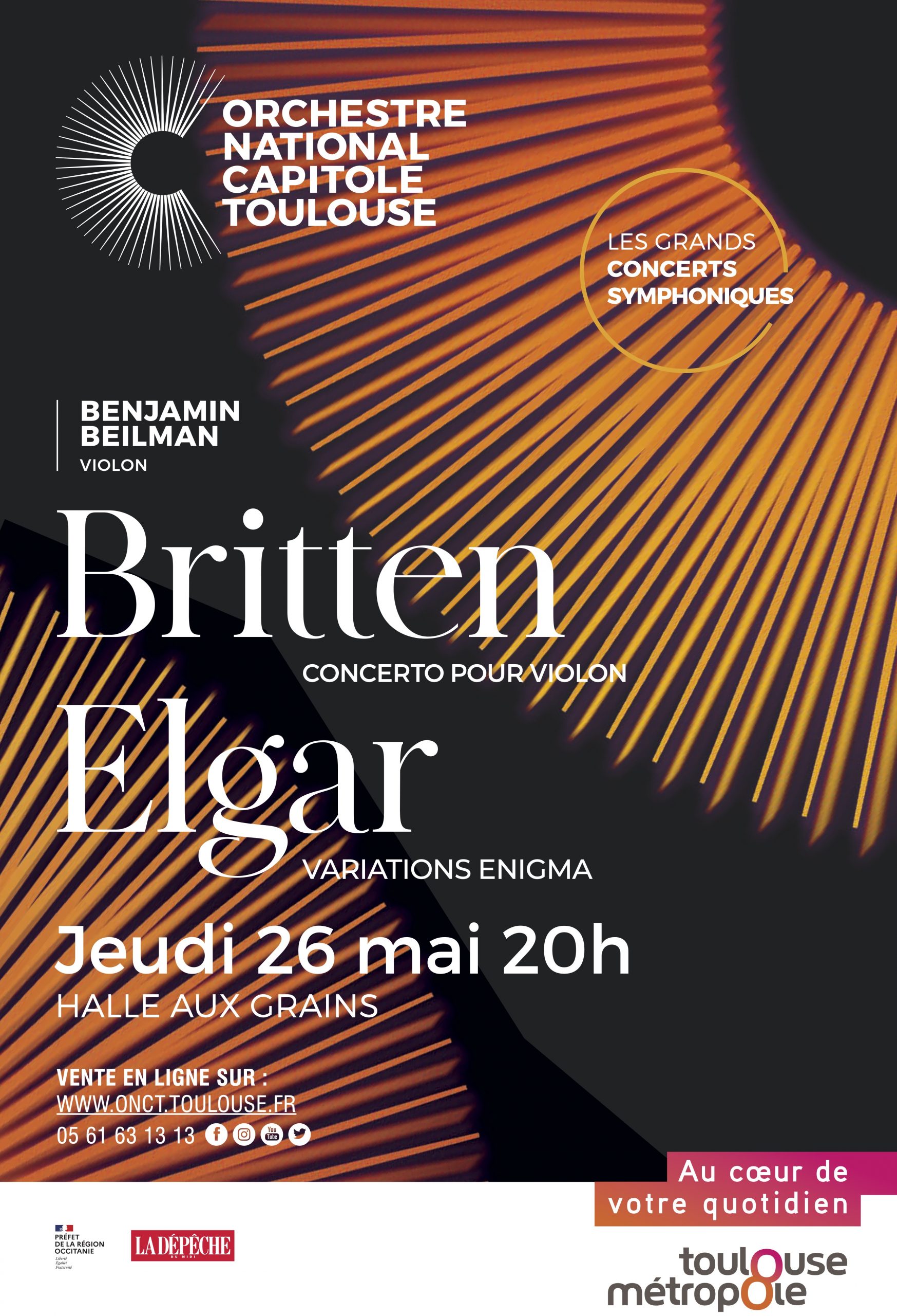 Orchestre National Du Capitole Benjamin Beilman