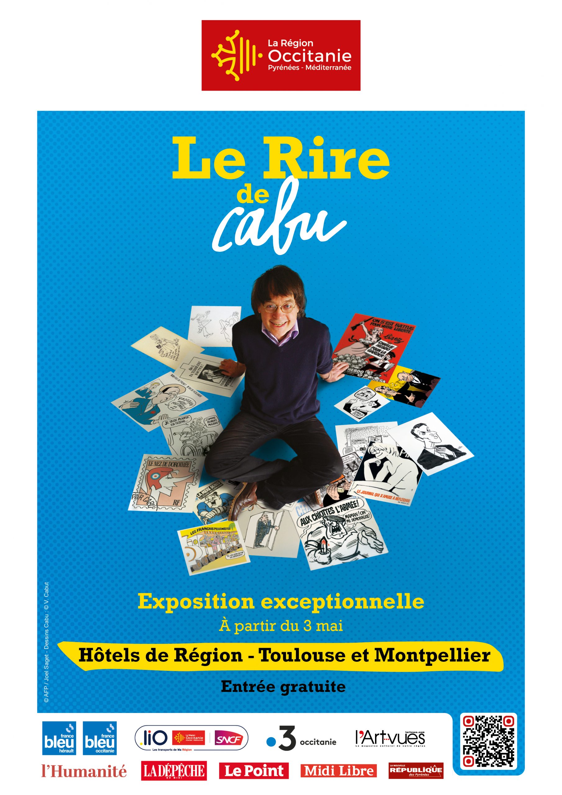 Région Occitanie Exposition Cabu