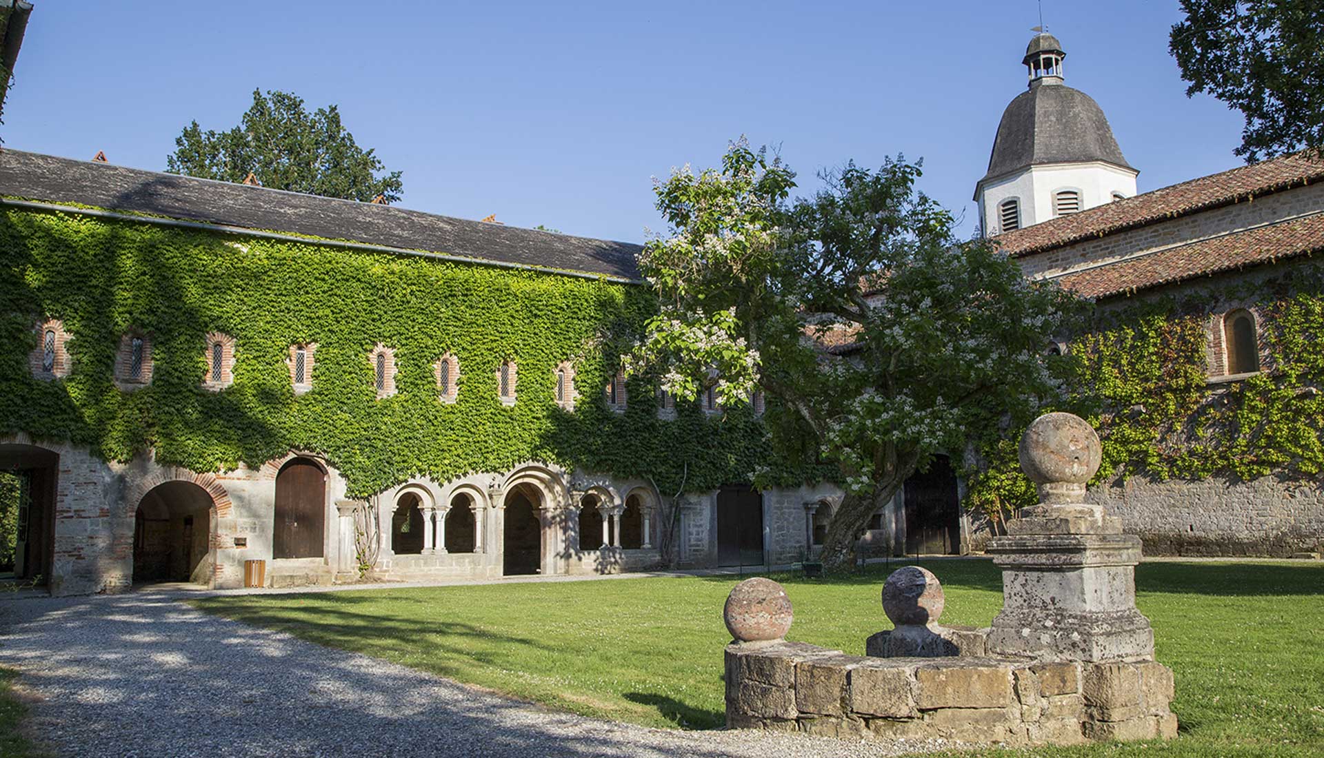 L'Abbaye de L'Escaladieu © Conseil Départemental 65 /Laurent Gaits