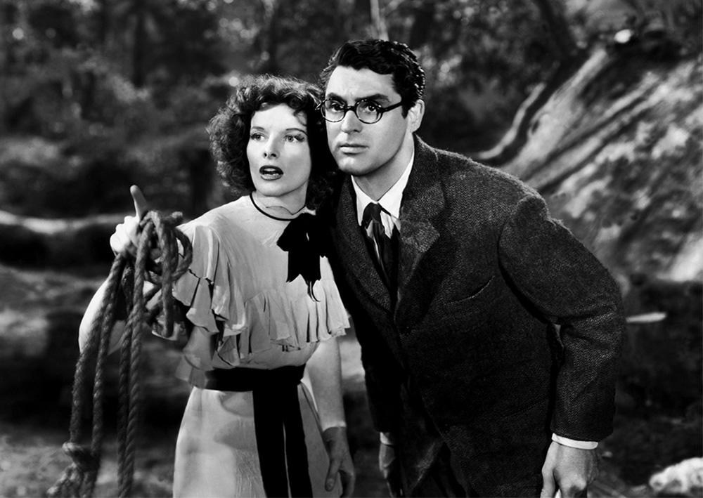 Katharine Hepburn et Cary Grant