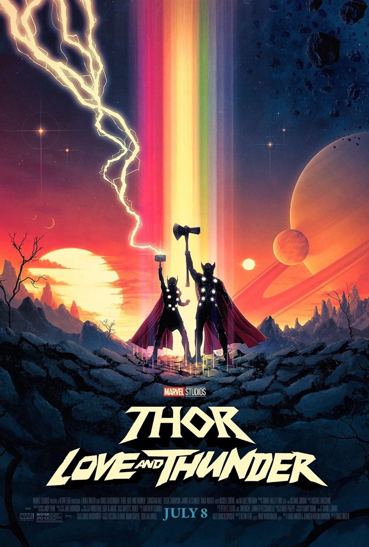Affiche Thor Love And Thunder