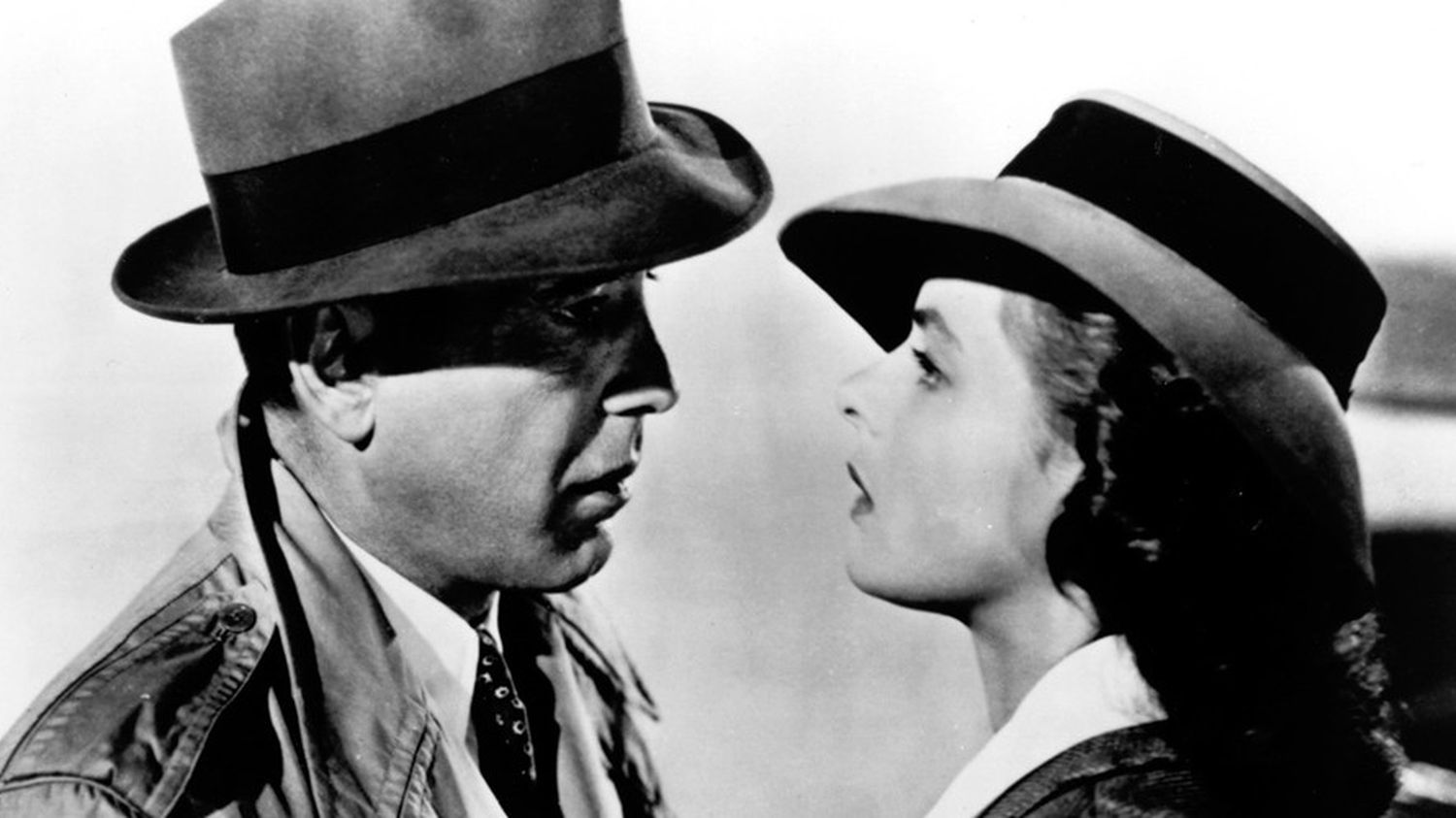 Humphrey Bogart et Ingrid Bergman dans Casablanca de Michael Curtiz