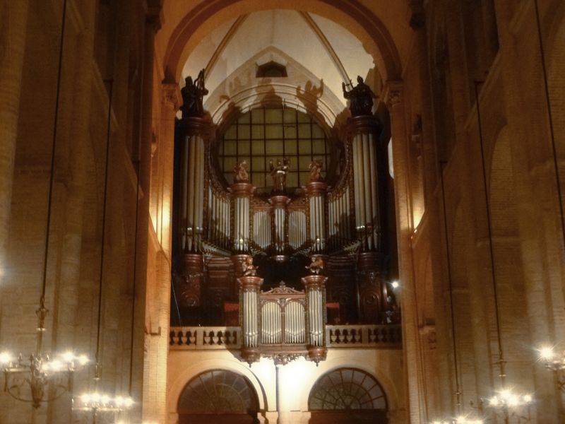 Le grand orgue Cavaillé-Coll de la basilique Saint-Sernin - Photo Classictoulouse -