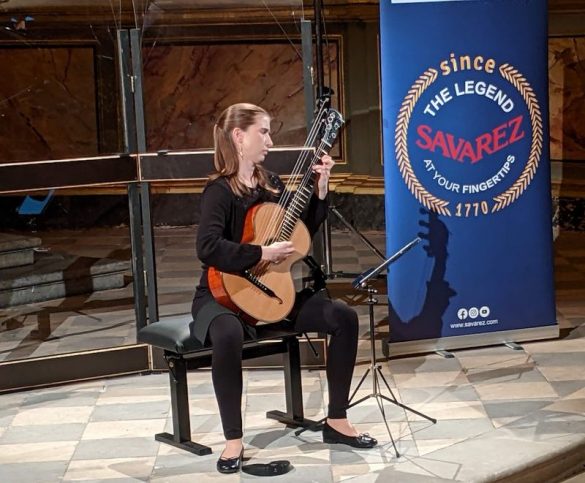 La Grande Guitariste Tchèque Petra Poláčková Photo Classictoulouse