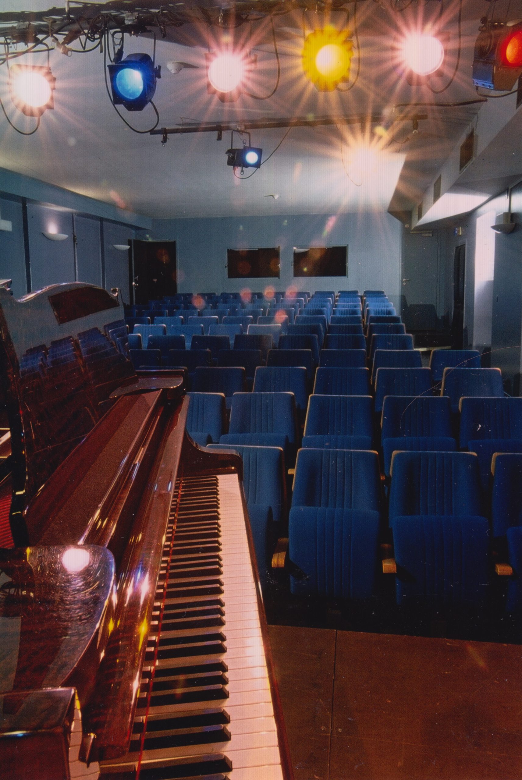 La Salle Bleue vue de son piano