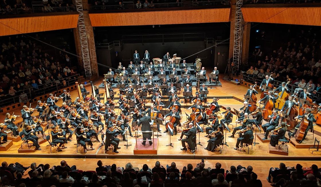 L’Orchestre national du Capitole et Tugan Sokhiev lors de ce grand concert – Photo Classictoulouse 