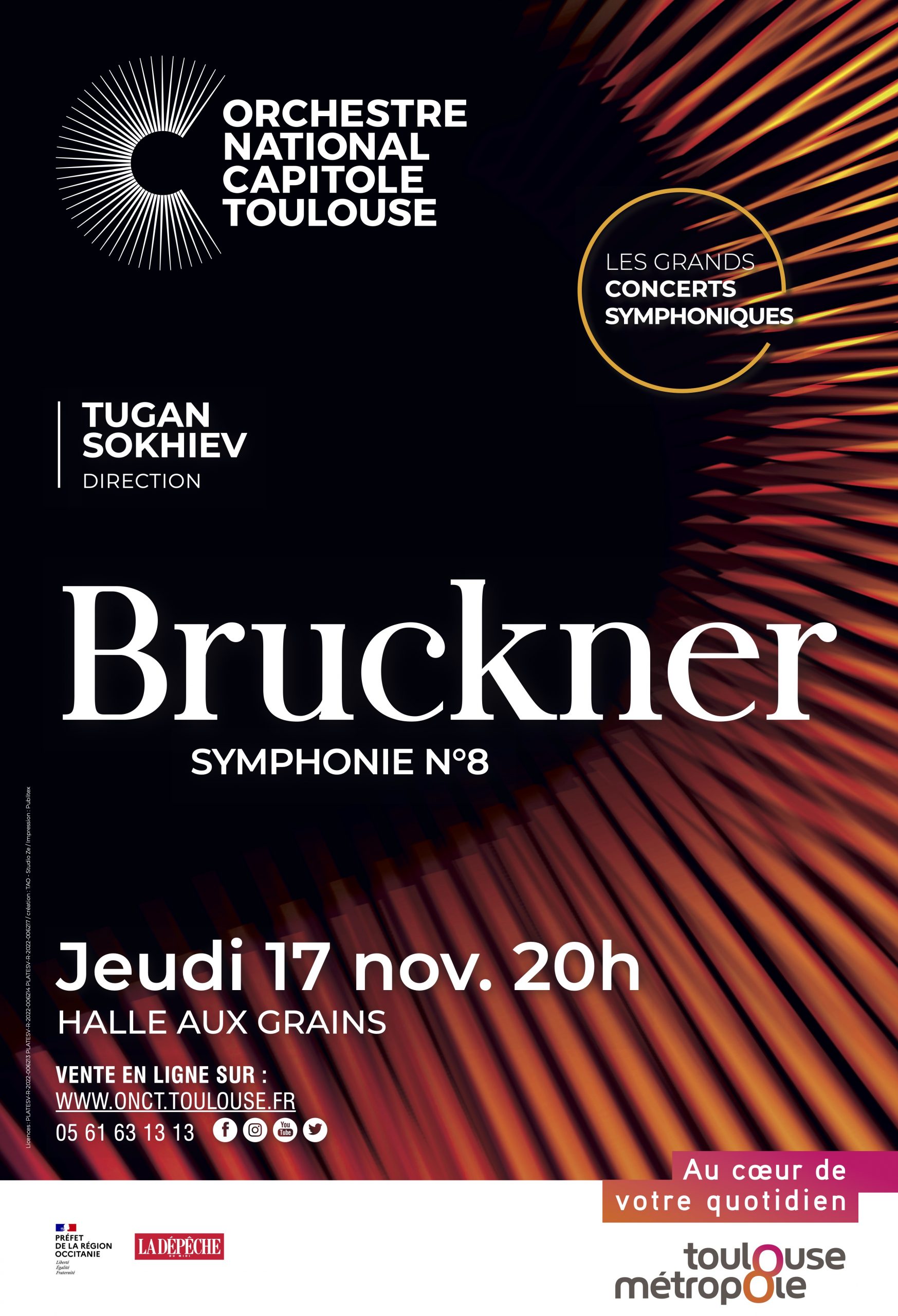 Orchestre National Du Capitole Tugan Sokhiev Bruckner