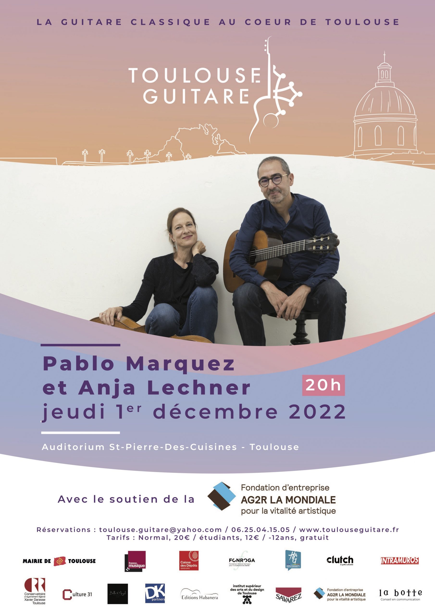Toulouse Guitare Pablo Marquez Et Anja Lechner