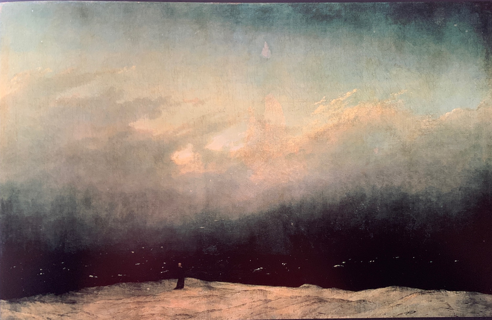 Caspar David Friedrich - Le Moine au bord de la mer