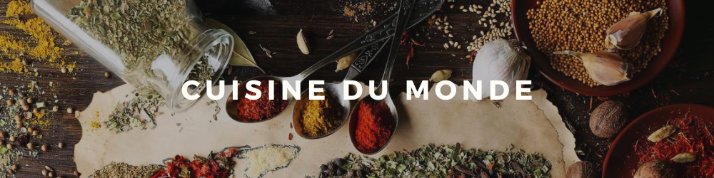Bannière Cuisine Du Monde