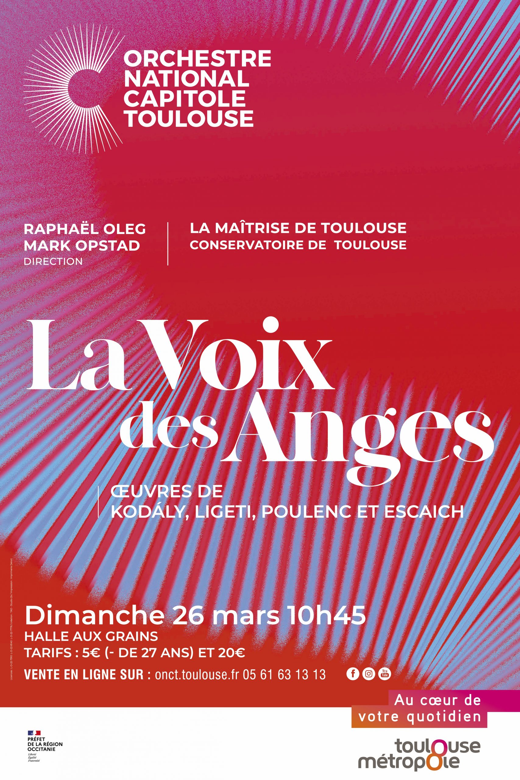 Orchestre National Du Capitole La Voix Des Anges