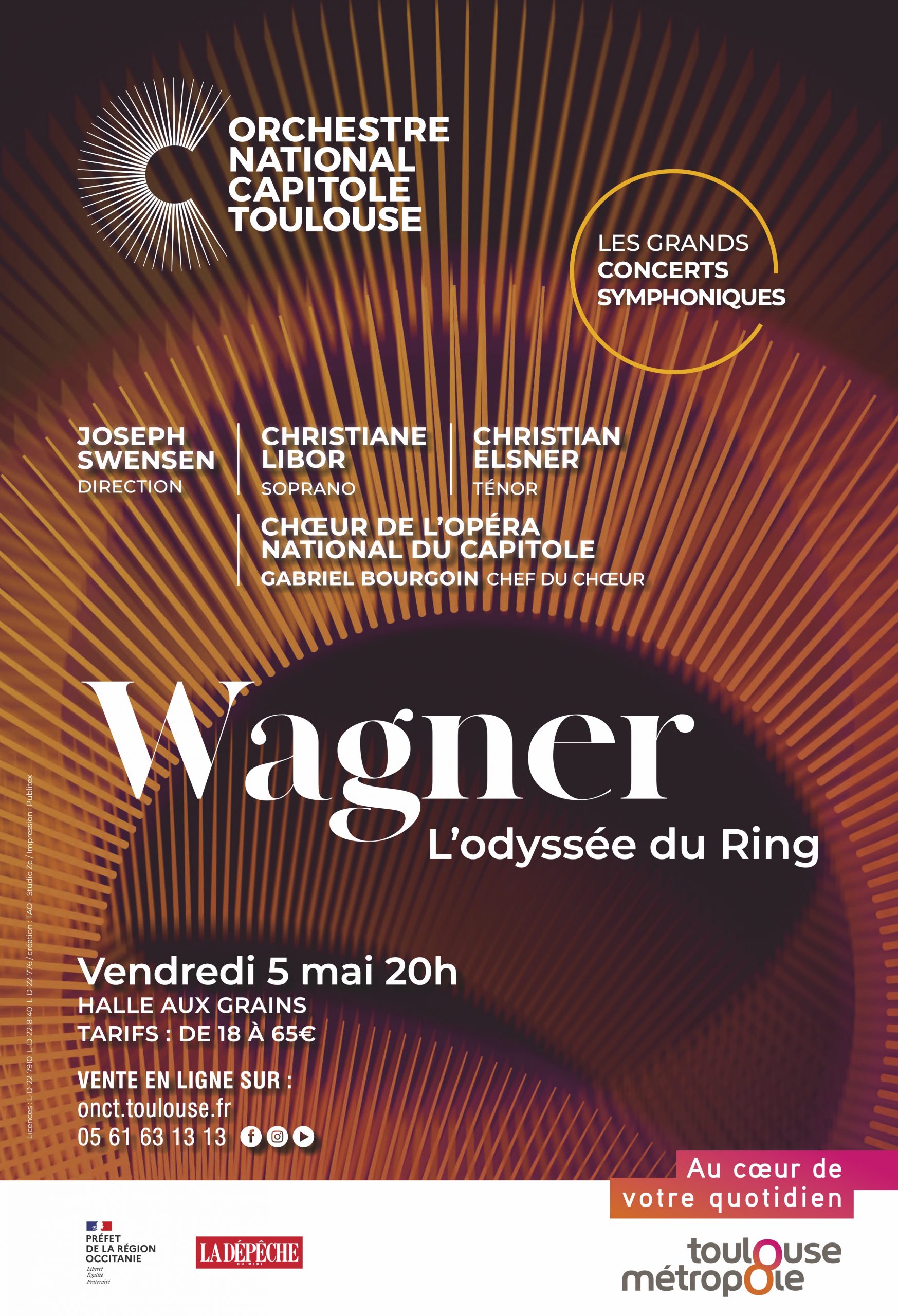Orchestre National Du Capitole Joseph Swensen : Wagner