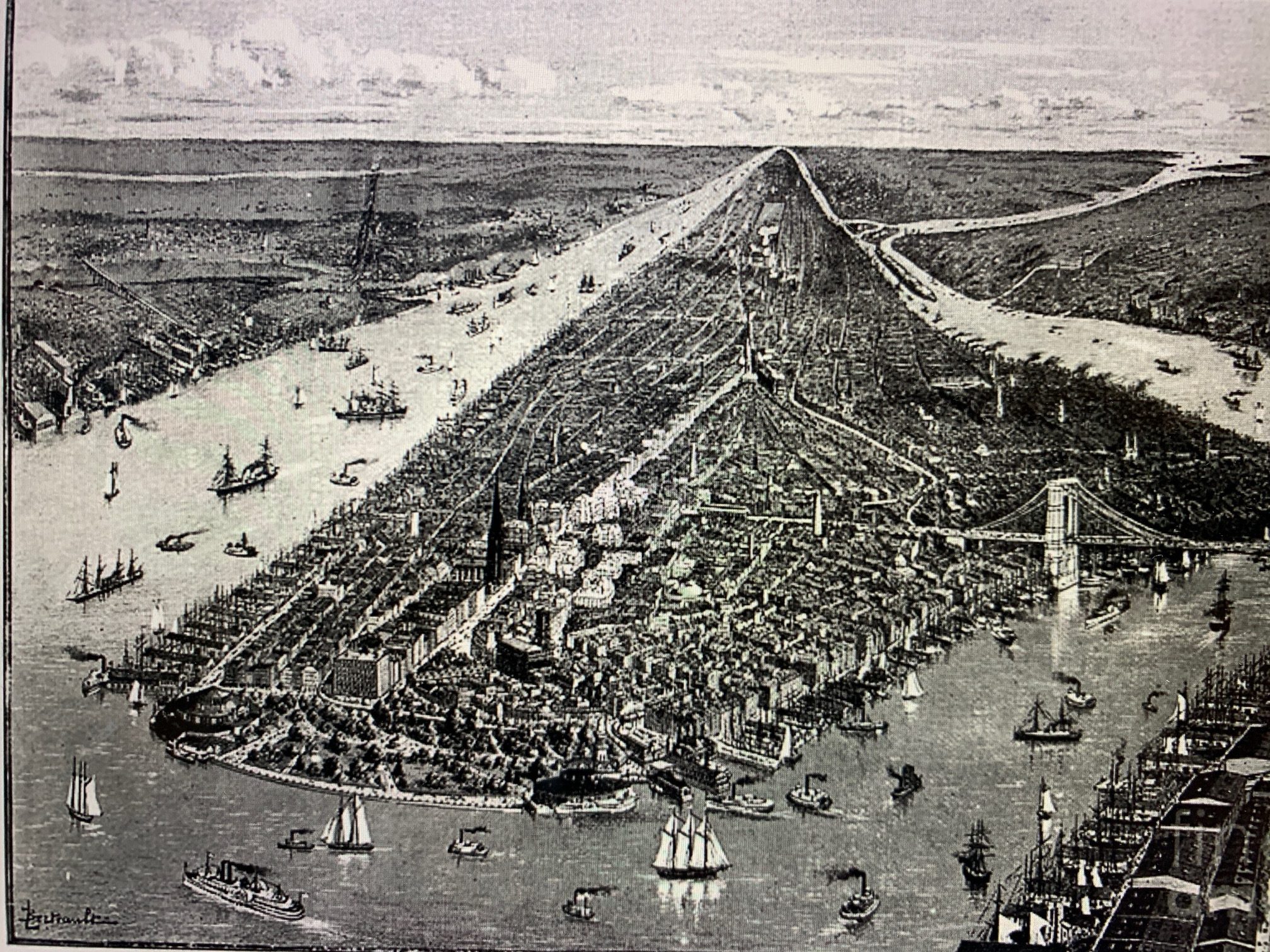 New-York en 1892