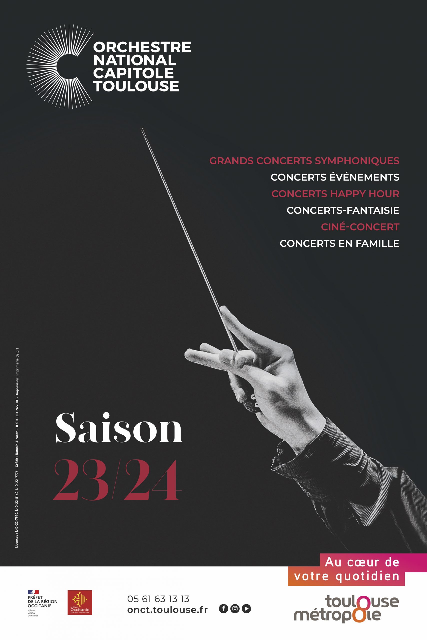 Orchestre National Du Capitole Saison 23 24