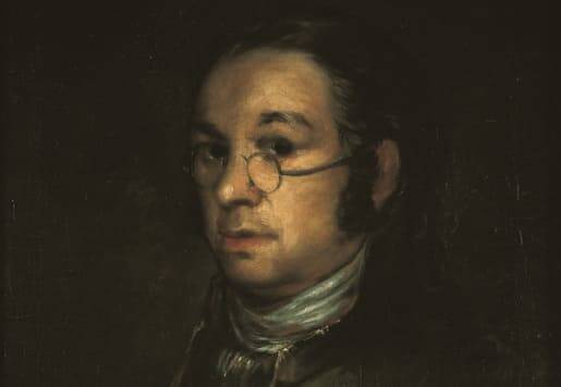 Goya - Autoportrait aux lunettes
