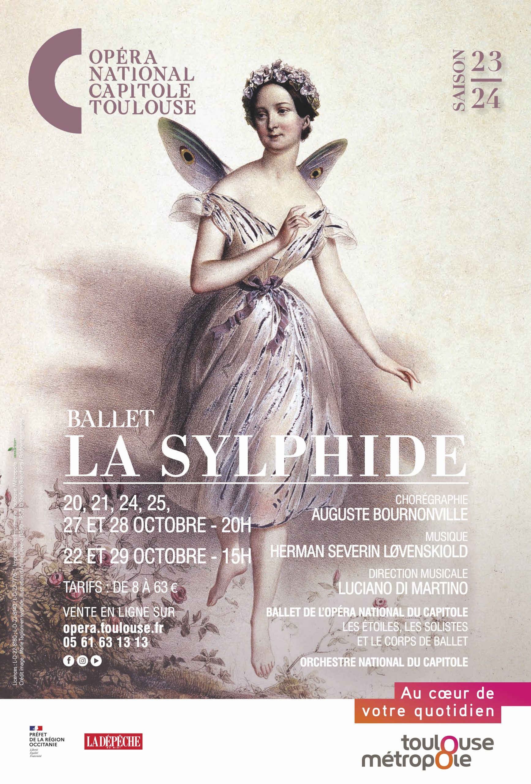 OPéra Et Ballet Du Capitole La Sylphide