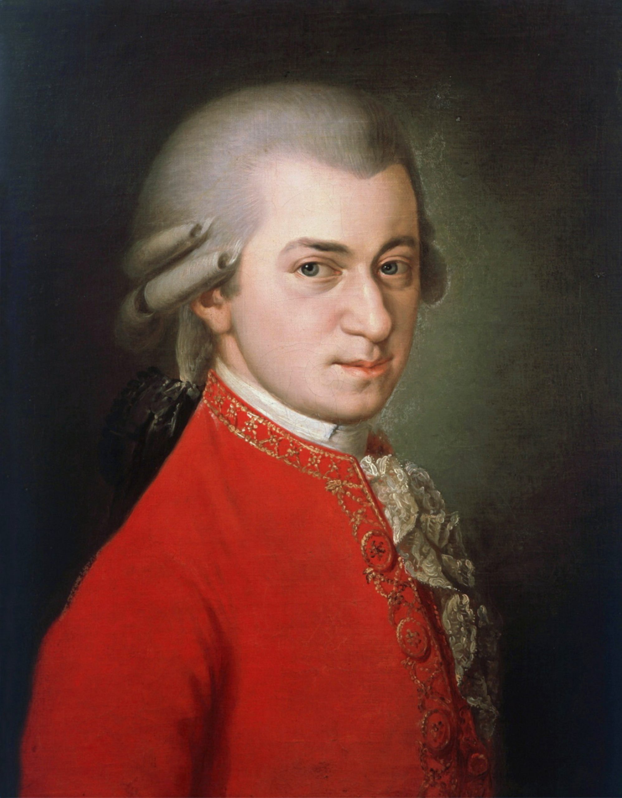 Portrait posthume de Mozart peint par Barbara Krafft en 1819