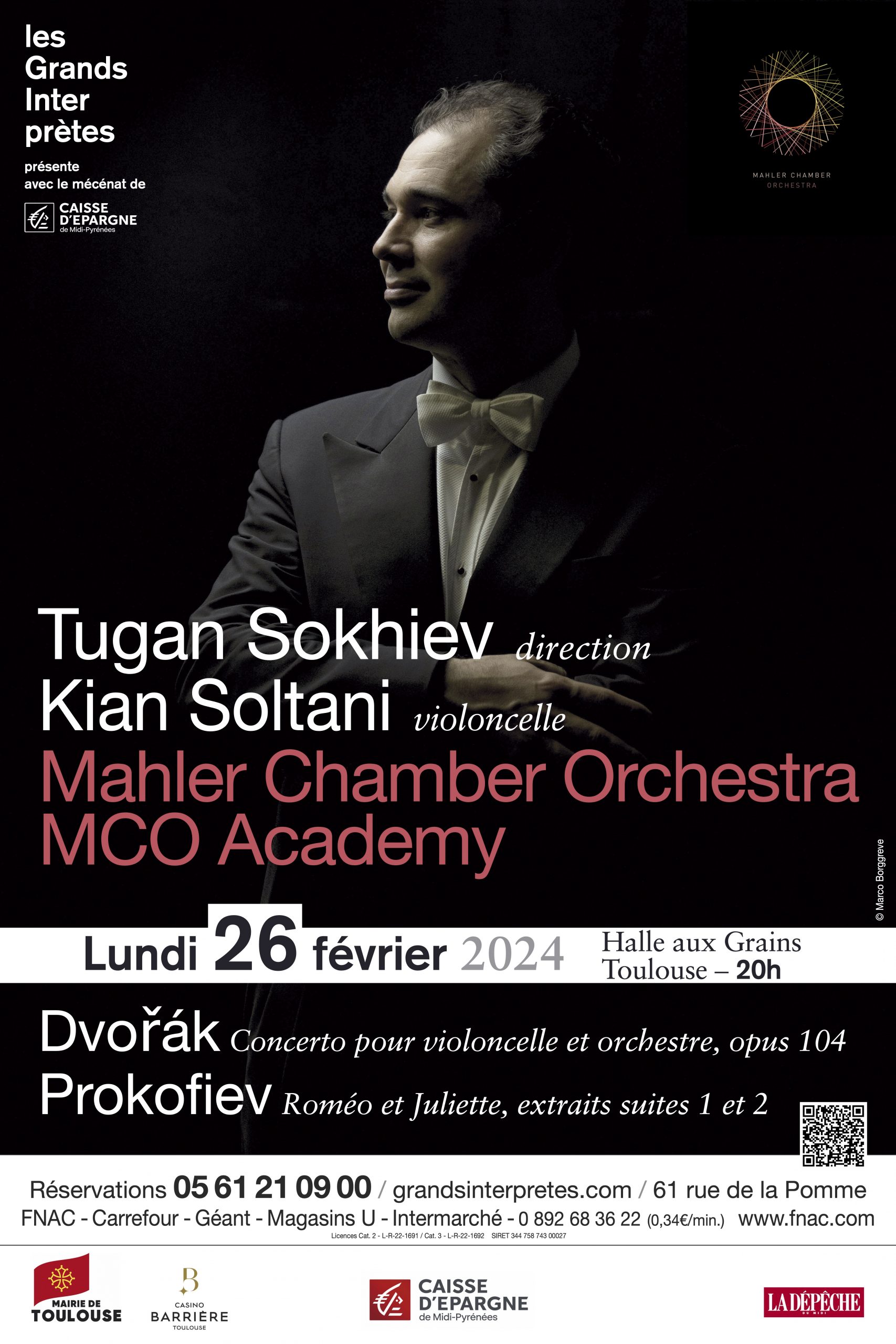 Les Grands Interprètes Tugan Sokhiev Et Mahler Chamber Orchestra