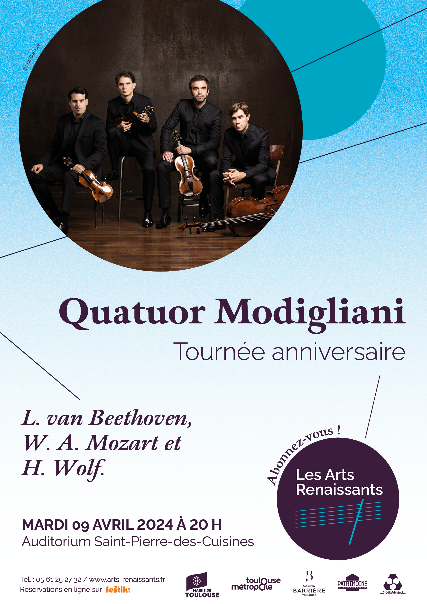 Les Arts Renaissants Quatuor Modigliani