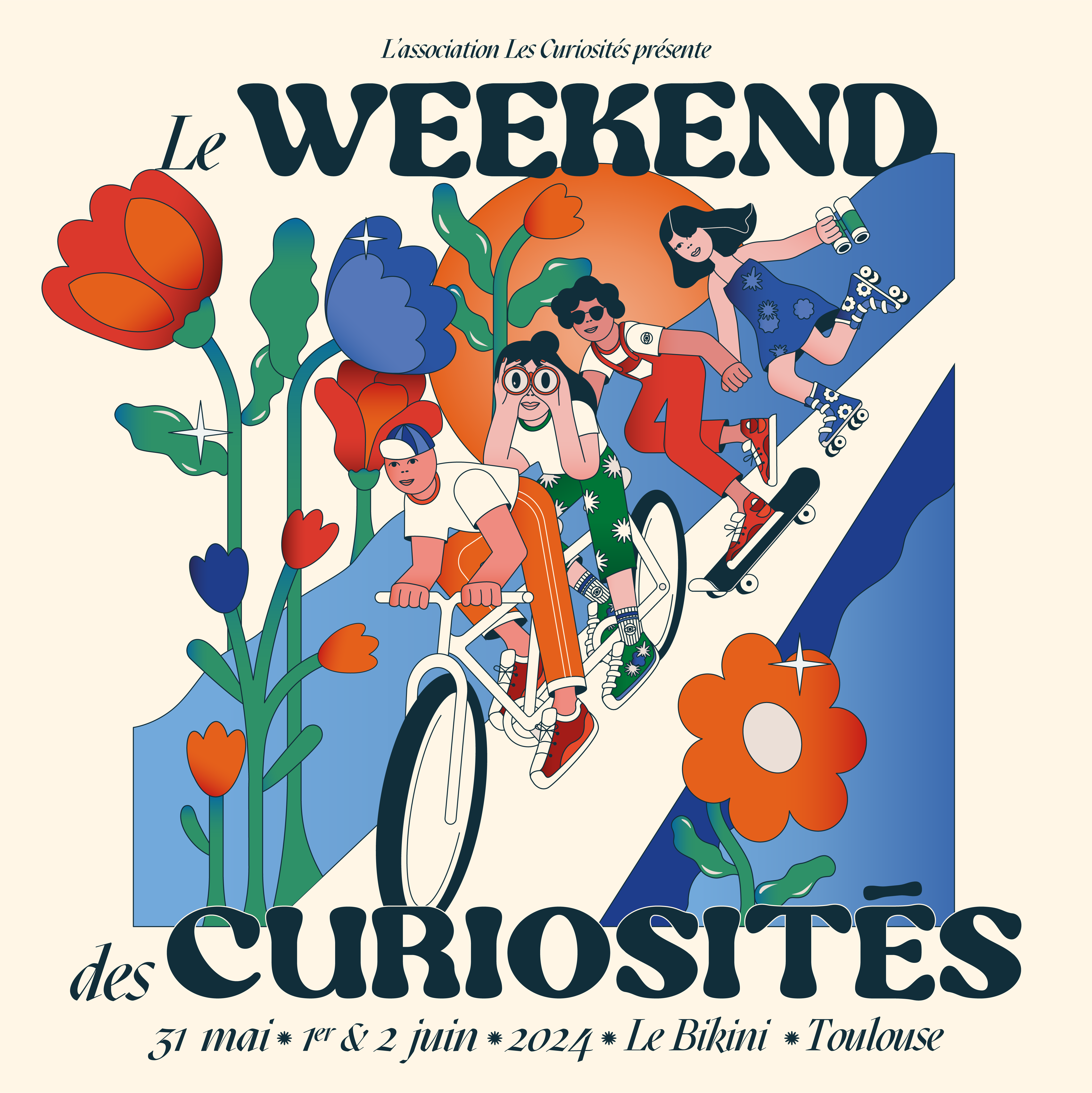Affiche du Weekend des Curiosités / Le Bikini
