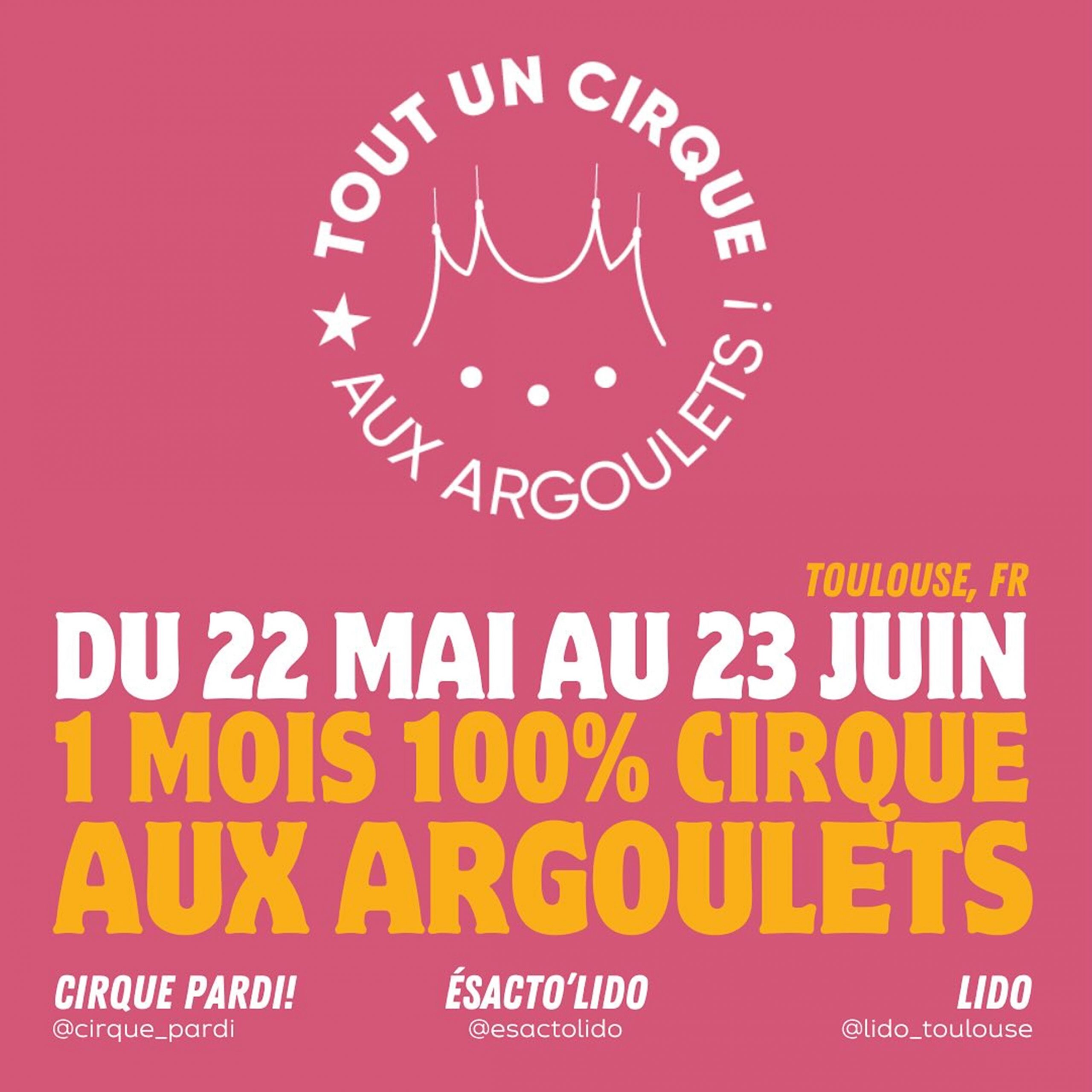 Tout Un Cirque Aux Argoulets Affiche 1w © Lido Toulouse