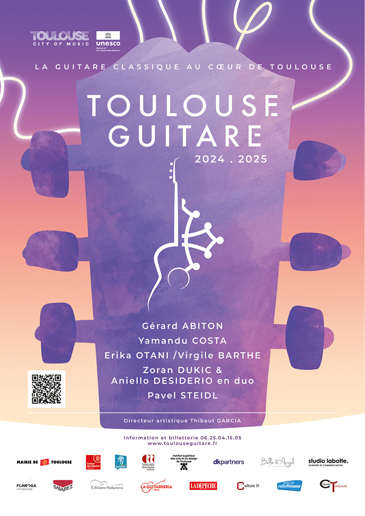 Toulouse Guitare Saison 24:25