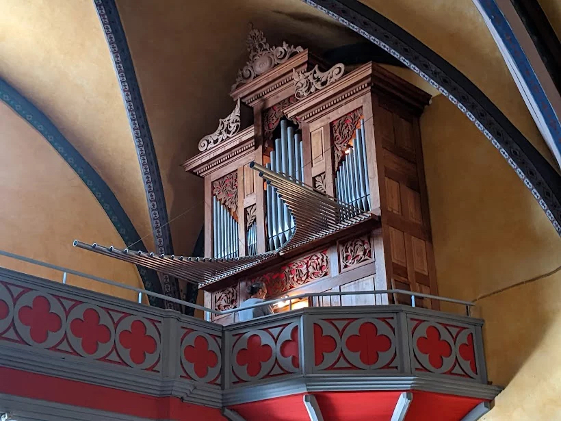 Baptiste Genniaux À L'orgue De L'église Des Minimes