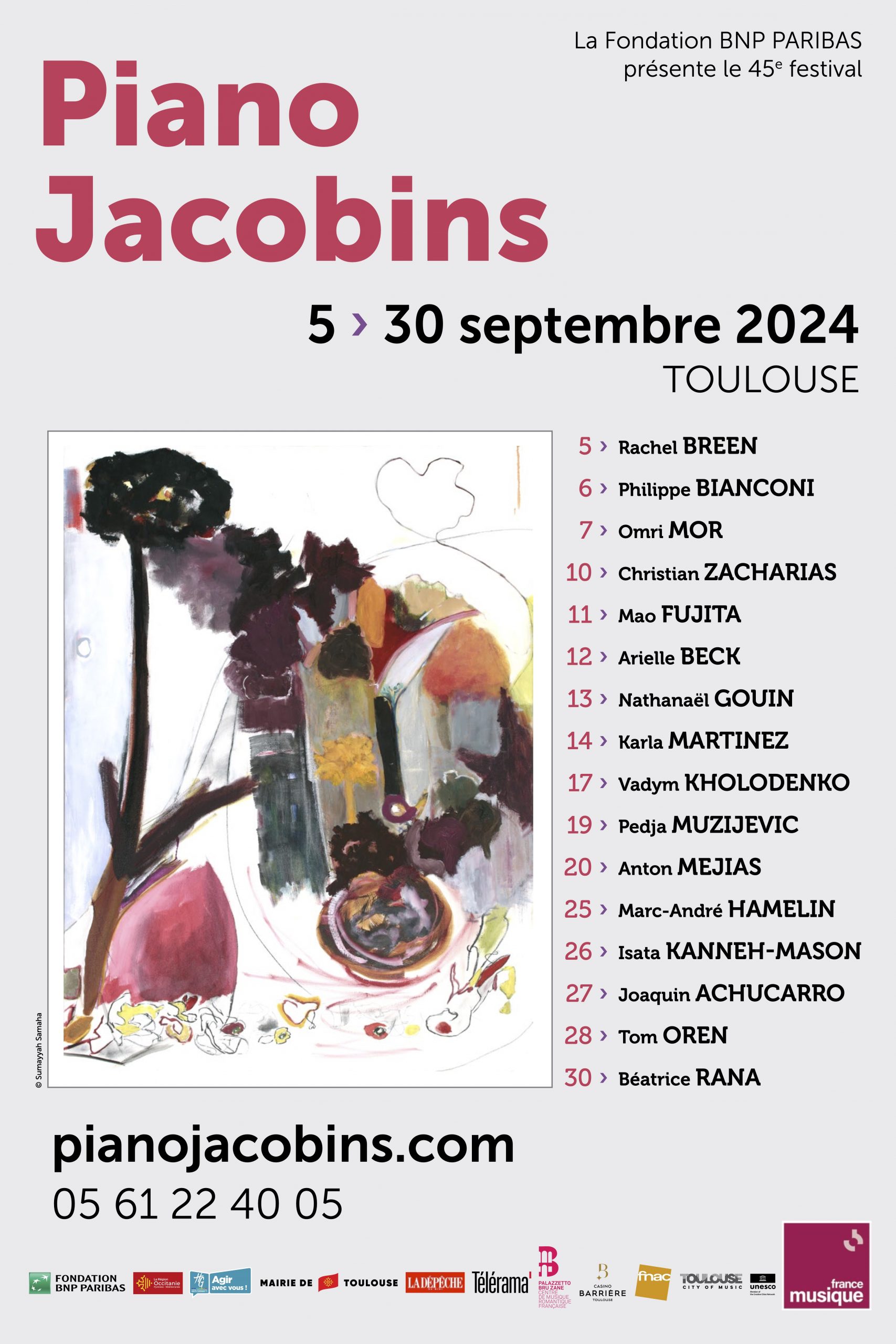 Piano Aux Jacobins 2024