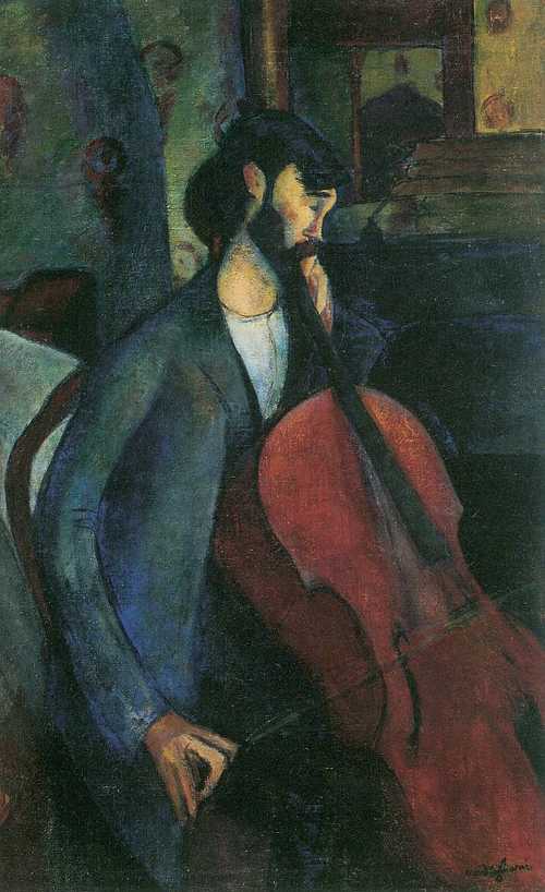 Amedeo Modigliani Le Violoncelliste