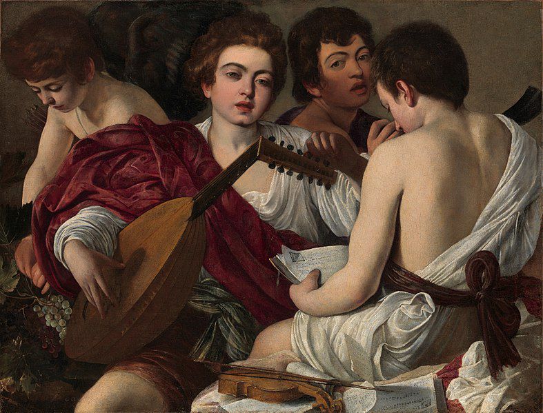 Caravaggio Les Musiciens