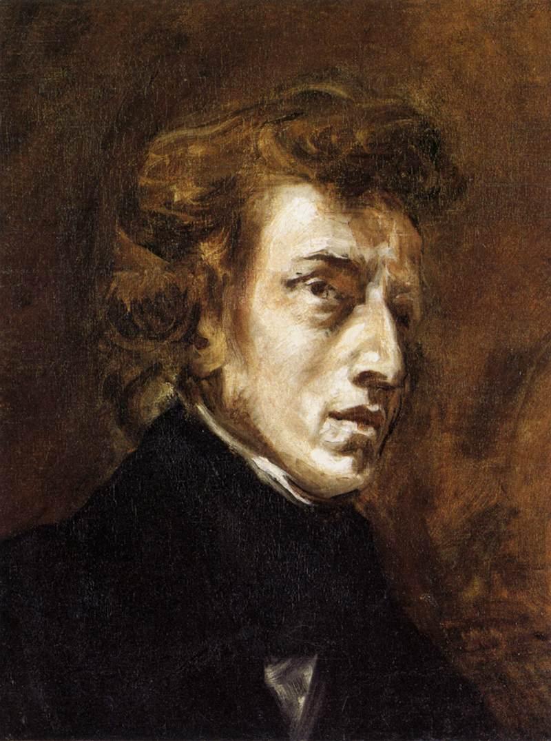 Chopin Par Eugène Delacroix