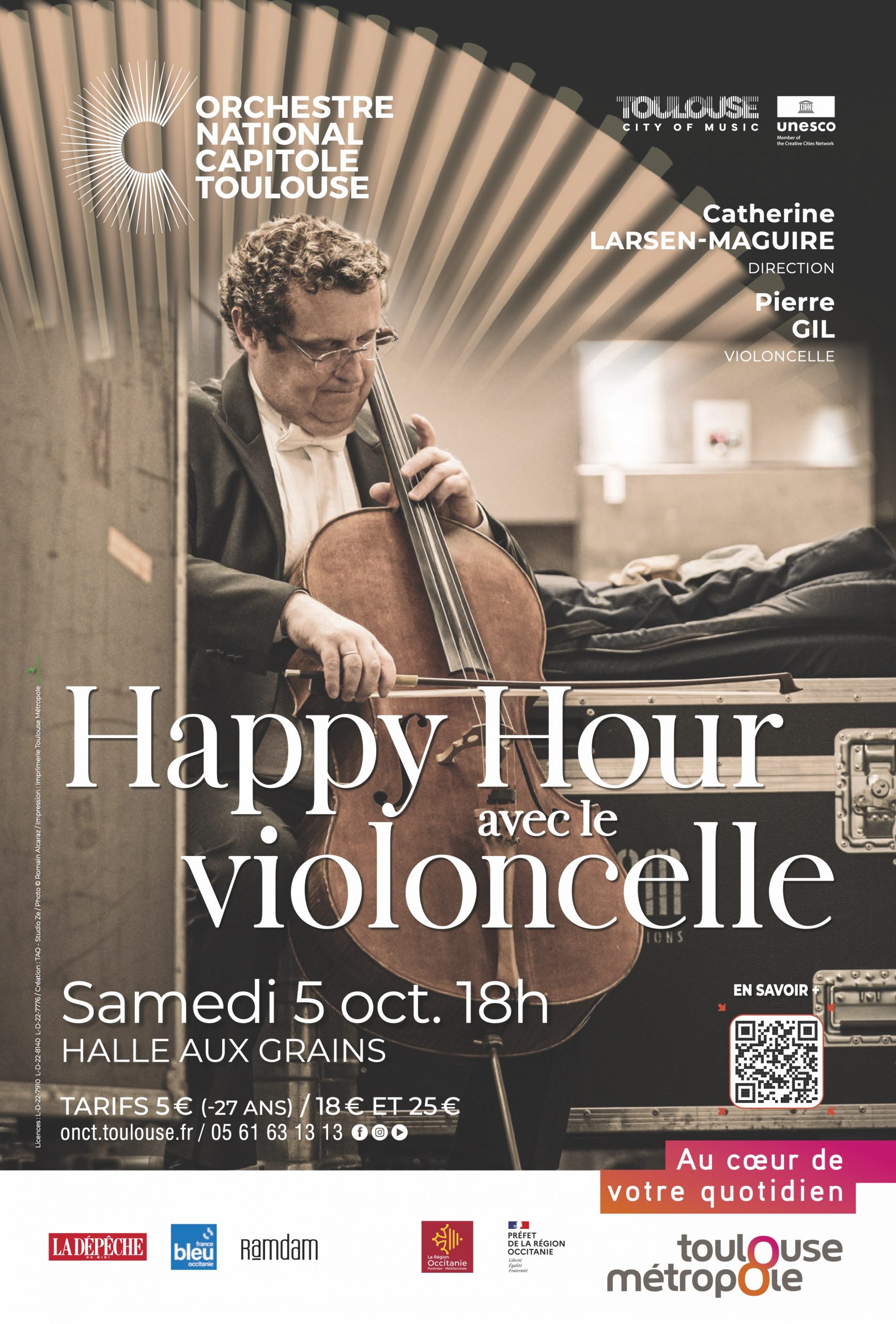 Orchestre National Du Capitole Happy Hour Avec Le Violoncelle