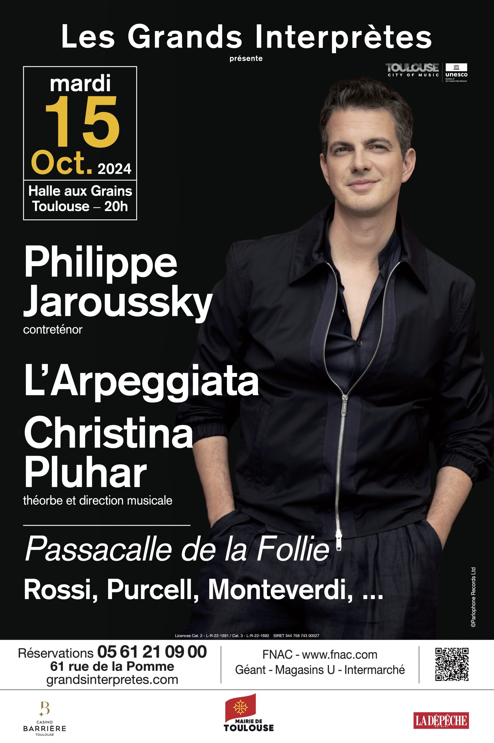 Les Grands Interprètes L'Arpeggiata Philippe Jaroussky