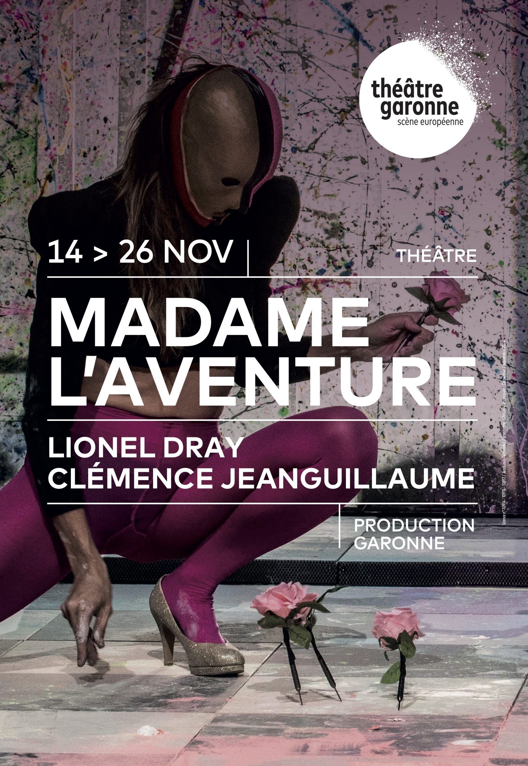 Theatre Garonne Madame L'aventure