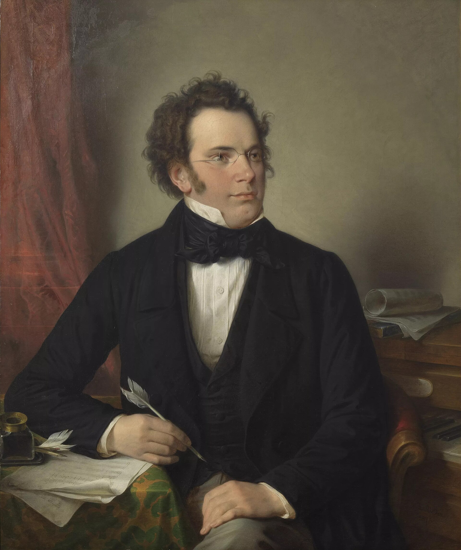 Franz Schubert (1797 1828) Par August Rieder (1875)